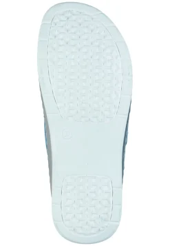 Damen Die moderne Hausfrau Pantoletten blau