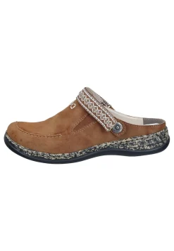 Pantoletten|Die moderne Hausfrau Pantoletten braun