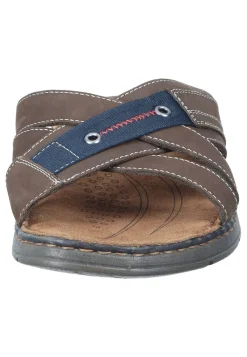 Herren Die moderne Hausfrau Pantoletten braun