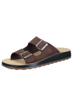 Clogs & Pantoletten|Die moderne Hausfrau Pantoletten braun