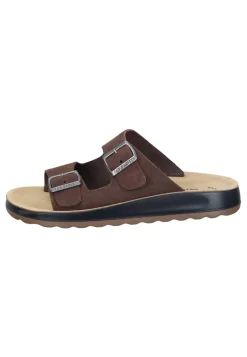 Clogs & Pantoletten|Die moderne Hausfrau Pantoletten braun