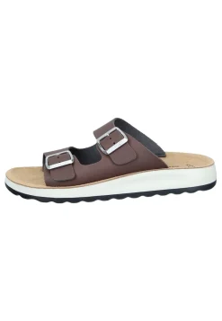 Pantoletten|Die moderne Hausfrau Pantoletten braun