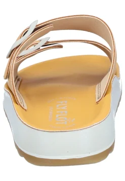 Damen Die moderne Hausfrau Pantoletten gelb