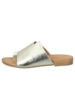 Pantoletten|Die moderne Hausfrau Pantoletten gold