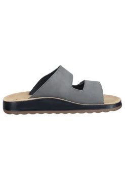 Herren Die moderne Hausfrau Pantoletten grau