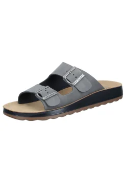 Clogs & Pantoletten|Die moderne Hausfrau Pantoletten grau