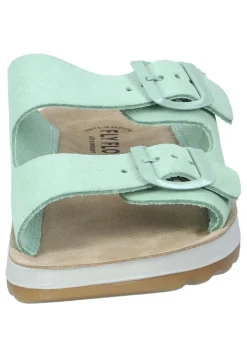 Pantoletten|Die moderne Hausfrau Pantoletten grün