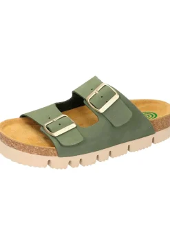 Pantoletten|Die moderne Hausfrau Pantoletten grün