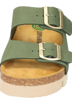 Pantoletten|Die moderne Hausfrau Pantoletten grün