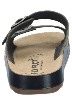 Herren Die moderne Hausfrau Pantoletten grün