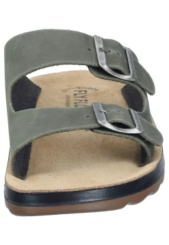 Herren Die moderne Hausfrau Pantoletten grün