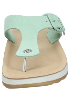 Pantoletten|Die moderne Hausfrau Pantoletten grün