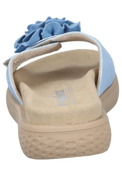 Clogs & Pantoletten|Die moderne Hausfrau Pantoletten hellblau