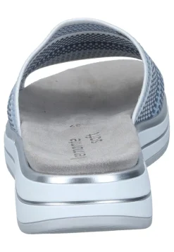 Pantoletten|Die moderne Hausfrau Pantoletten hellblau