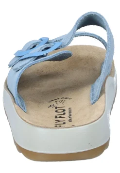 Pantoletten|Die moderne Hausfrau Pantoletten hellblau