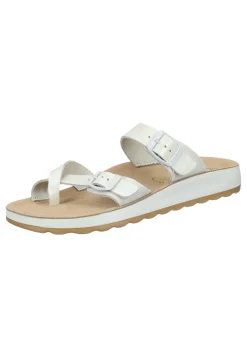 Pantoletten|Die moderne Hausfrau Pantoletten hellgrau