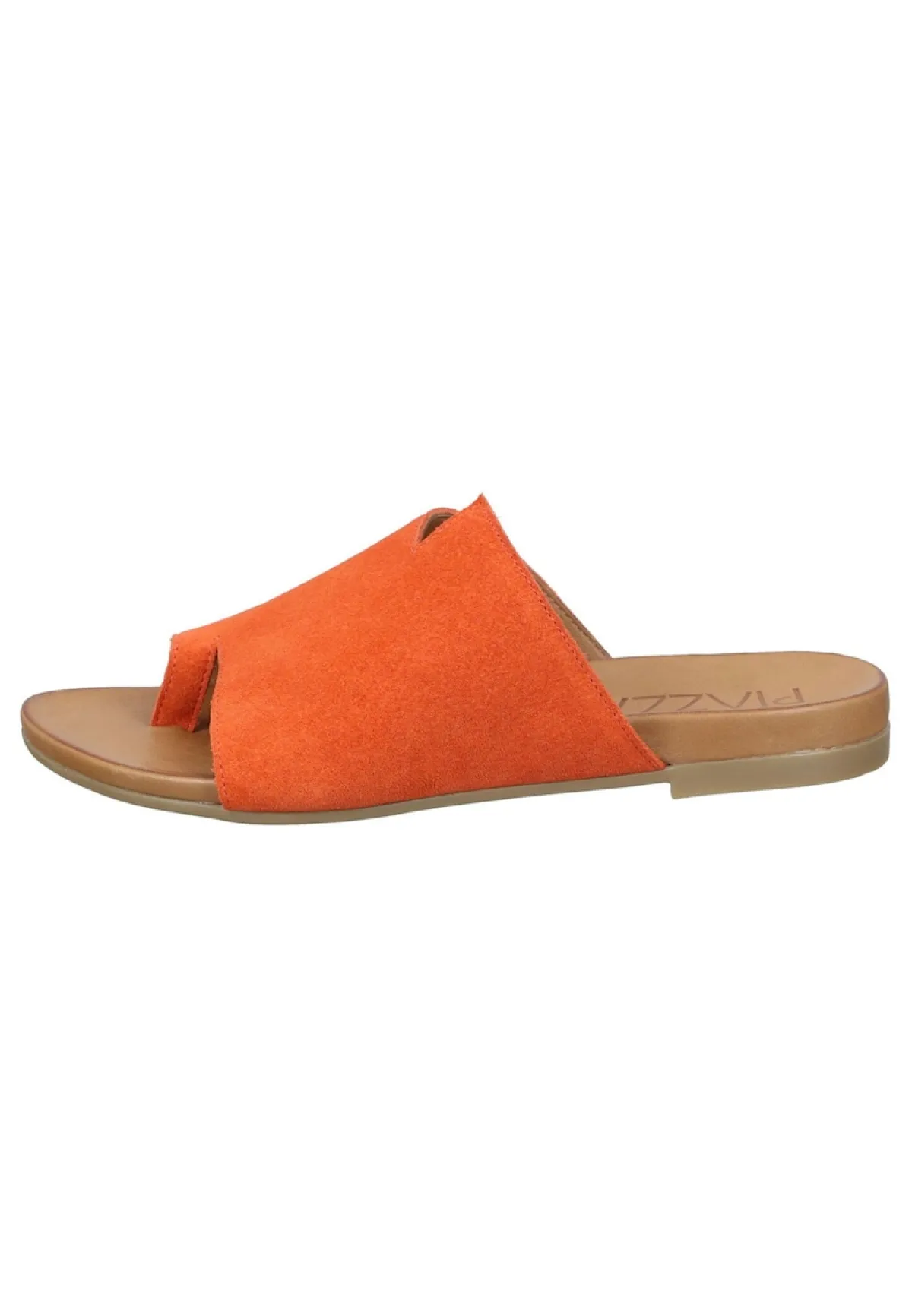 Damen Die moderne Hausfrau Pantoletten orange