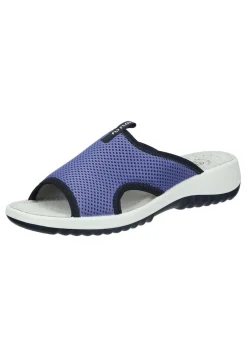 Pantoletten|Die moderne Hausfrau Pantoletten pflaume