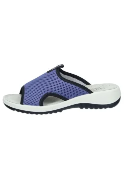 Pantoletten|Die moderne Hausfrau Pantoletten pflaume