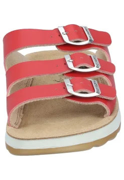 Pantoletten|Die moderne Hausfrau Pantoletten rot