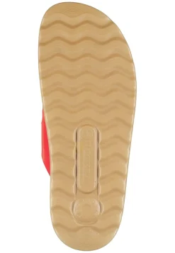 Pantoletten|Die moderne Hausfrau Pantoletten rot