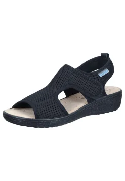 Sandalen|Die moderne Hausfrau Pantoletten schwarz
