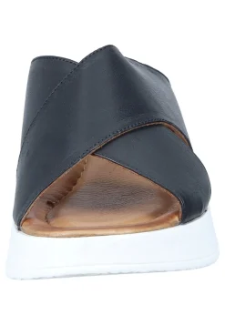 Pantoletten|Die moderne Hausfrau Pantoletten schwarz