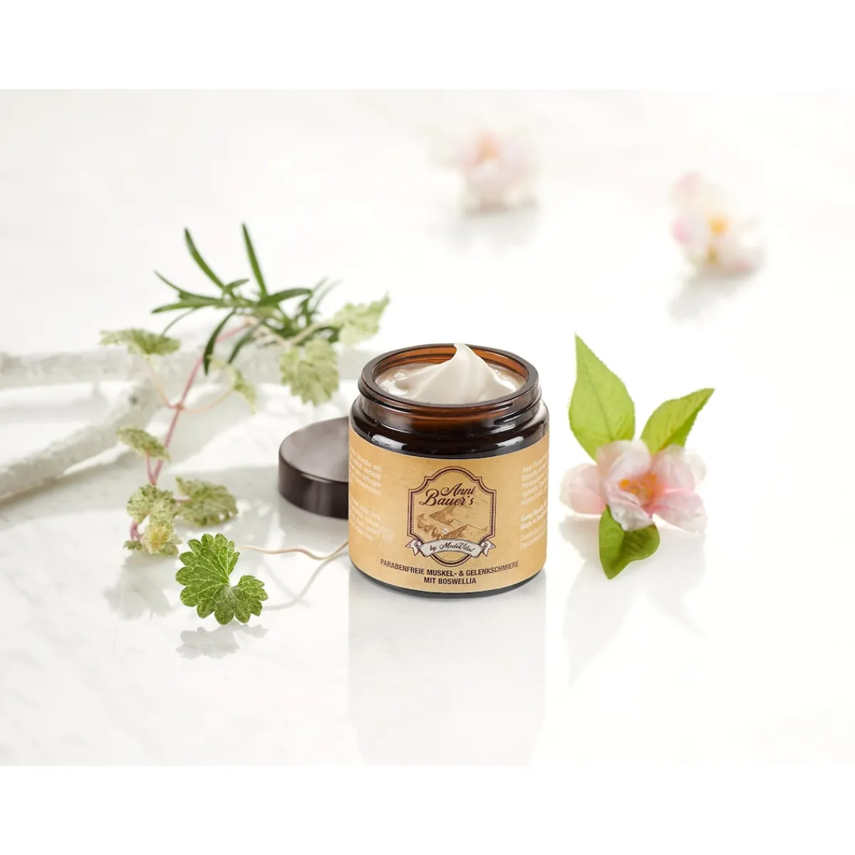 Die moderne Hausfrau Parabenfreie Muskel- und Gelenkschmiere mit Boswellia, 100 ml