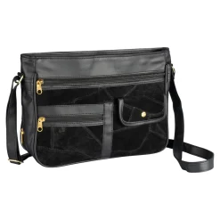 Taschen|Die moderne Hausfrau Patchwork-Ledertasche „Irmgard“