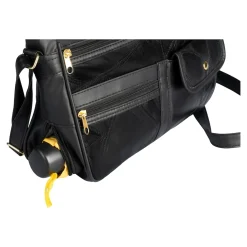 Taschen|Die moderne Hausfrau Patchwork-Ledertasche „Irmgard“