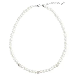 Schmuck & Uhren ·Halsketten|Die moderne Hausfrau Perlen-Halskette