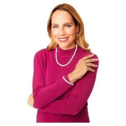 Schmuck & Uhren ·Halsketten|Die moderne Hausfrau Perlen-Halskette