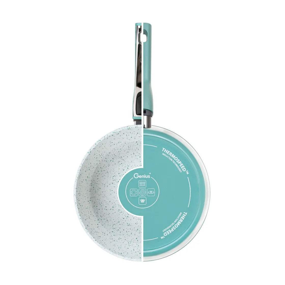 Pfannen|Die moderne Hausfrau Pfanne "Cerafit Revolution", 2-teilig Ø 24 cm