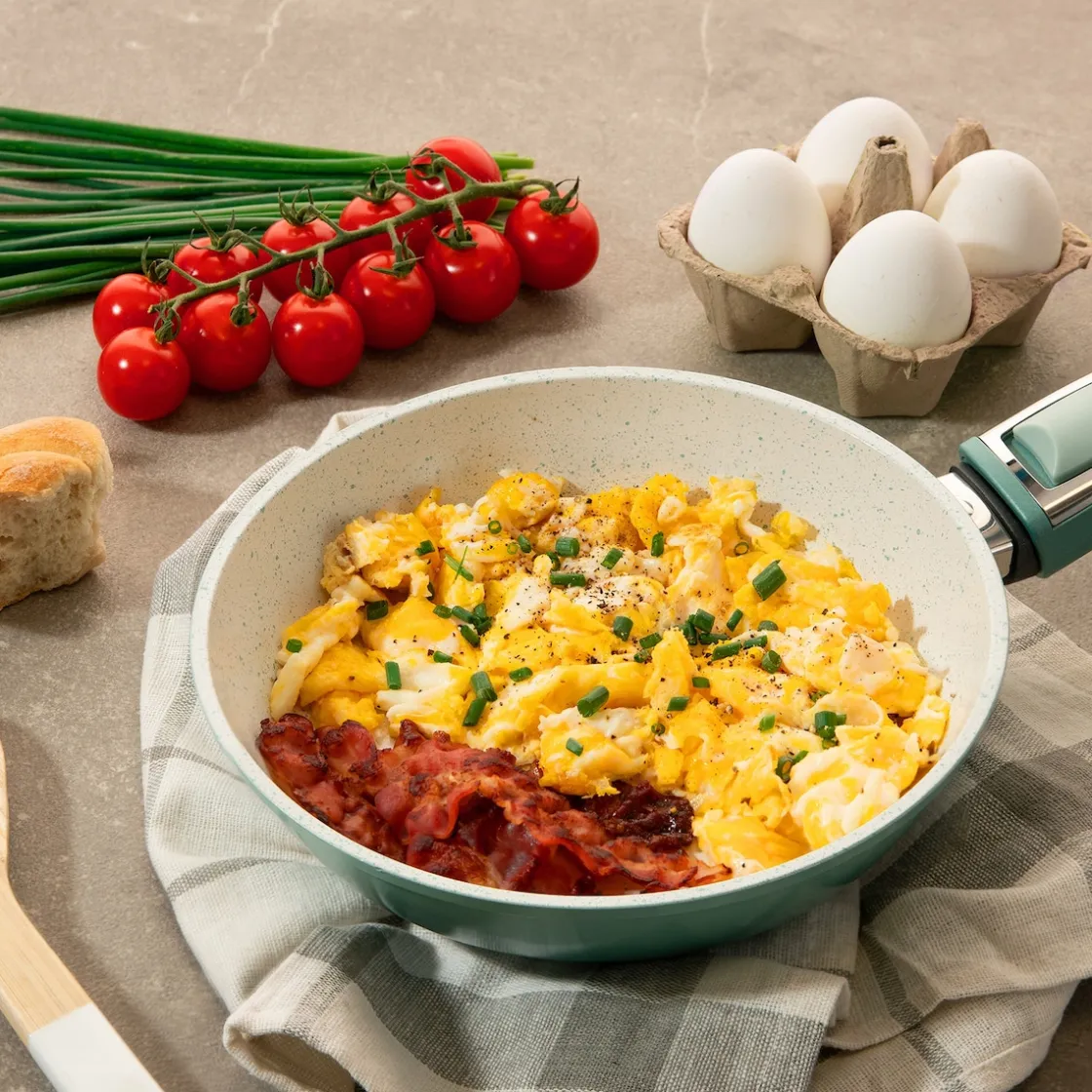 Pfannen|Die moderne Hausfrau Pfanne "Cerafit Revolution", 2-teilig Ø 24 cm