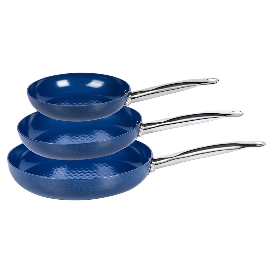 Pfannen|Die moderne Hausfrau Pfanne "Diamant" Set (Ø 20, 24, 28 cm)