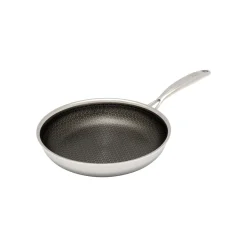 Pfannen|Die moderne Hausfrau Pfanne mit Wabenstruktur, Edelstahl 20 cm