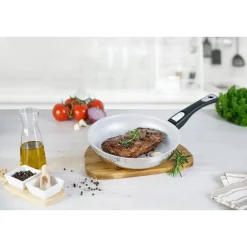 Pfannen|Die moderne Hausfrau Pfannen-Set Cerafit Steel, 7-teilig