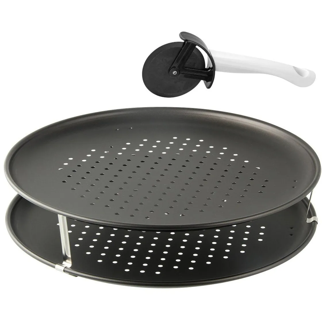 Backbleche & Grillkörbe|Ofenroste & Grillkörbe|Die moderne Hausfrau Pizza-Backset