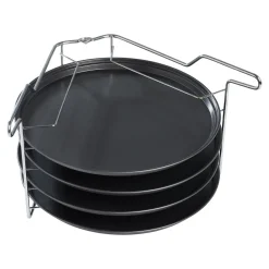 Backbleche & Grillkörbe|Ofenroste & Grillkörbe|Die moderne Hausfrau Pizza-Back-Set