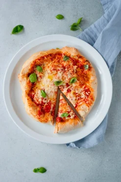 Teller|Die moderne Hausfrau Pizzateller Set, Porzellan Barca