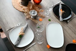 Servierzubehör|Die moderne Hausfrau Plattenset, Keramik Isora Grau