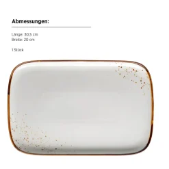 Servierzubehör|Die moderne Hausfrau Platten-Set, Porzellan Pintar