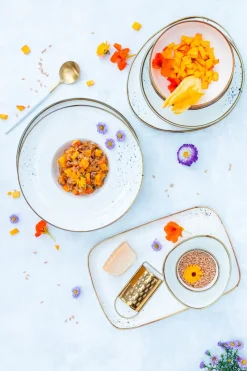 Servierzubehör|Die moderne Hausfrau Platten-Set, Porzellan Pintar