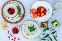 Servierzubehör|Die moderne Hausfrau Platten-Set, Porzellan Pintar