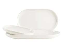 Servierzubehör|Die moderne Hausfrau Plattenset, Porzellan Taya