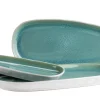 Servierzubehör|Die moderne Hausfrau Plattenset, Steinzeug Elea Hellgrün