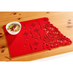 Platzsets|Die moderne Hausfrau Platzset "Weihnachten", 2 Stück