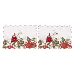 Platzsets|Die moderne Hausfrau Platzset „Weihnachtszauber“, 2 Stück