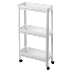 Ordnungshelfer|Ordnungshelfer|Die moderne Hausfrau Platzspar-Rollwagen „Variabel“ weiß