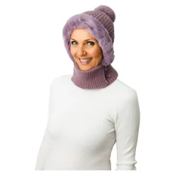 Mützen & Hüte ·Mützen|Die moderne Hausfrau Polar-Schalmütze „Violetta“